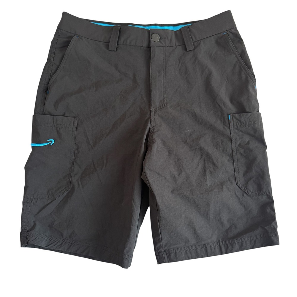 Amazon Medium 32x9.5 Black Luly Yang Delivery Driver Cargo Men's Uniform Shorts
